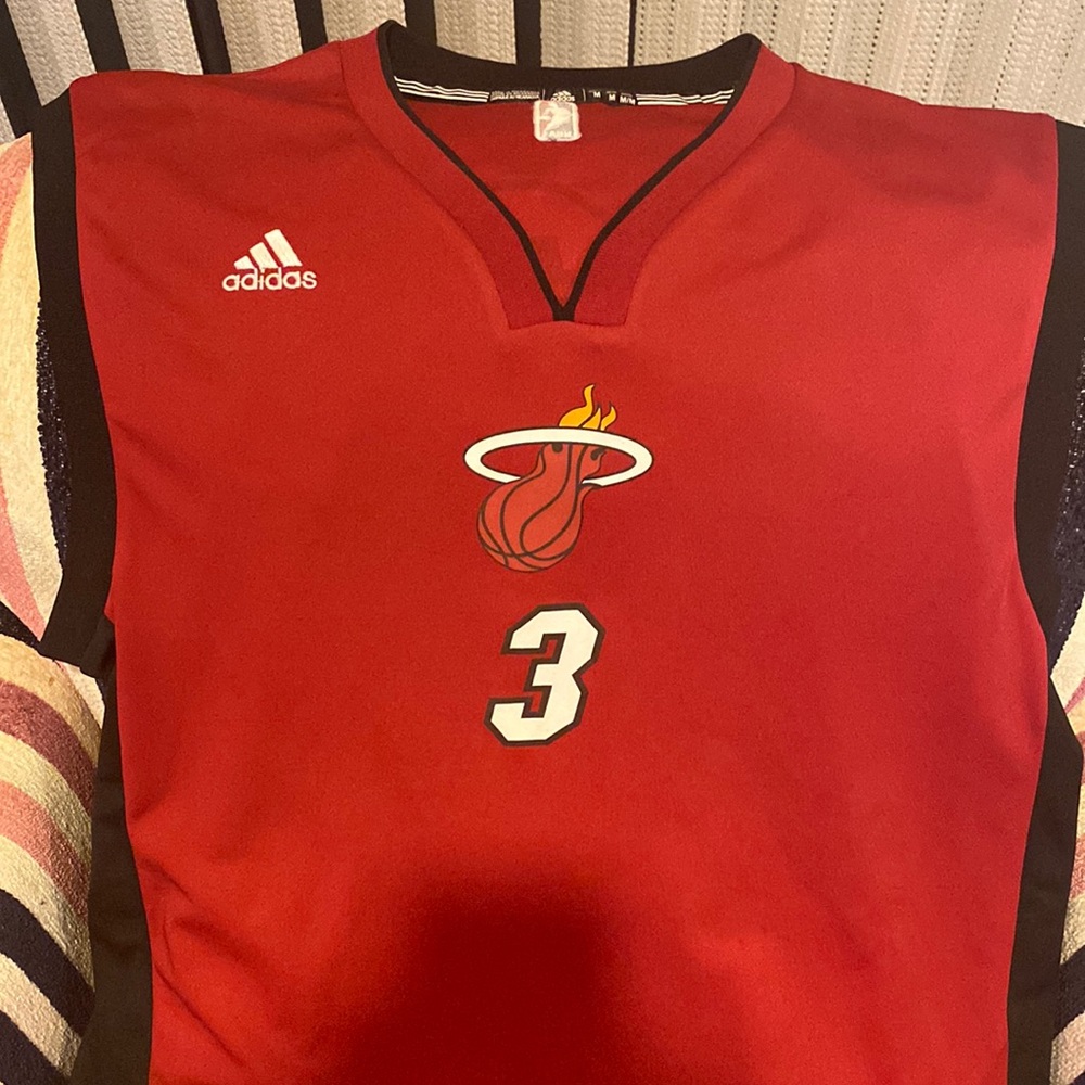 Miami Heat Dwayne Wade Christmas Day Jersey Adult Medium